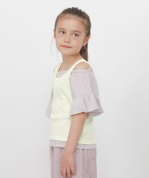 GLOBAL WORK（グローバルワーク）の「肩開きドッキング半袖 659129（Tシャツ/カットソー）」