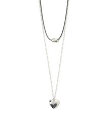 BEAMS HEART | 2セット メタルモチーフ ネックレス(ネックレス)