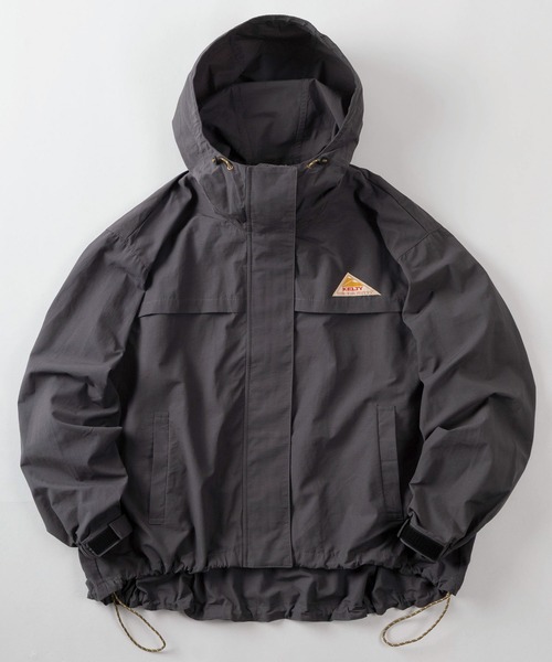 KELTY（ケルティ）の「【97】【KELTY/ケルティー】ワンポイントワッペン ショート マウンテンパーカー/ザパタジャケット/ドローコード/撥水/レディース（マウンテンパーカー・レディース・ベージュ/チャコールグレー/セージグリーン/ブラック・M）」の2枚目の写真