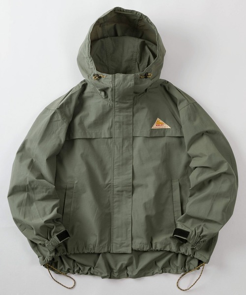 KELTY（ケルティ）の「【97】【KELTY/ケルティー】ワンポイントワッペン ショート マウンテンパーカー/ザパタジャケット/ドローコード/撥水/レディース（マウンテンパーカー・レディース・ベージュ/チャコールグレー/セージグリーン/ブラック・M）」の4枚目の写真