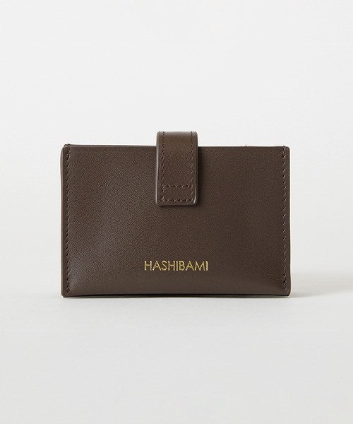 HASHIBAMI(ハシバミ)の「【HASHIBAMI】フラワーバックルジャバラカードケース(カードケース・レディース・ダークブラウン/ブラック・FREE)」の11枚目の写真
