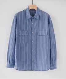 PUBLIC TOKYO | シアーCPOシャツ /春服/通気性/ウォッシャブル(シャツ/ブラウス)