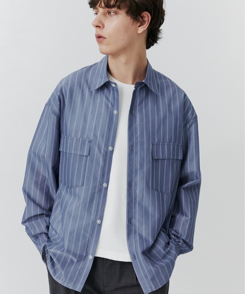 シアーCPOシャツ /春服/通気性/ウォッシャブル(シャツ/ブラウス シアーCPOシャツ /春服/通気性/ウォッシャブル(シャツ/ブラウス