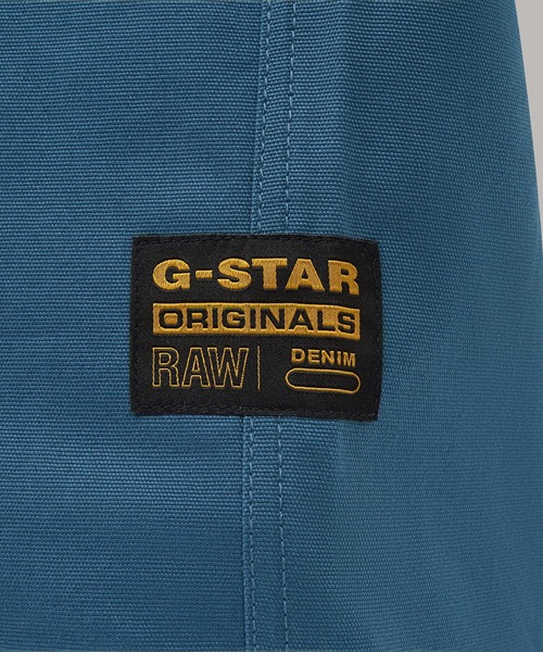 G-STAR（ジースター）の「Big Tote Bag/ビッグサイズカラーデニムウォッシュド加工トートバッグ（トートバッグ・メンズ・ブルー・ONE SIZE）」の4枚目の写真
