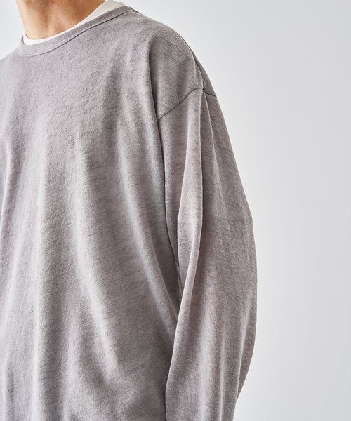 EDIFICE（エディフィス）の「レイヤード ジャージ ニット（ニット/セーター・メンズ・ブラック系その他/グレー/ベージュ・MEDIUM/LARGE）」の16枚目の写真