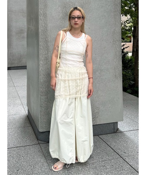 ELCHELE(エルチェレ)の「SKIRT LIKE PANTS(スカート・レディース・キナリ/ブラック・36/38)」の11枚目の写真