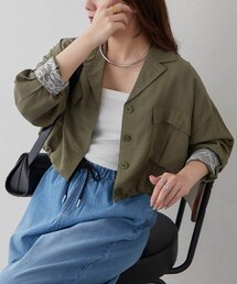 Remind me and forever（リマインドミーアンドフォーエバー）の「ミリタリーショートシャツジャケット（ブルゾン）」