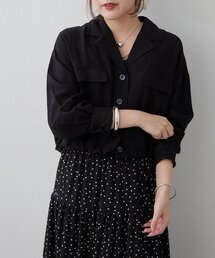 Remind me and forever（リマインドミーアンドフォーエバー）の「ミリタリーショートシャツジャケット（ブルゾン）」