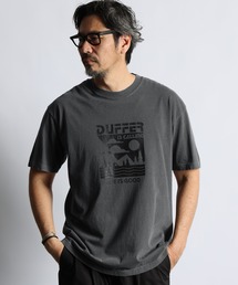 PIGMENT DYE GRAPHIC TEE：ピグメントダイ グラフィックTシャツ / 製品染め / USコットン / バイオウォッシュ / アウトドア / ヴィンテージ加工