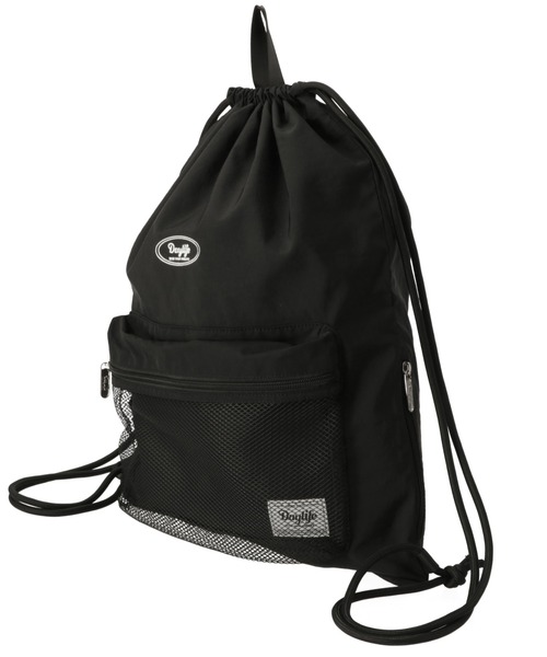 DAYLIFE(デイライフ)の「【DAYLIFE/デイライフ】 MESH POCKET NAPSAC(バックパック/リュック・レディース・ブラック/ベージュ/パープル/ピンク・FREE)」の5枚目の写真