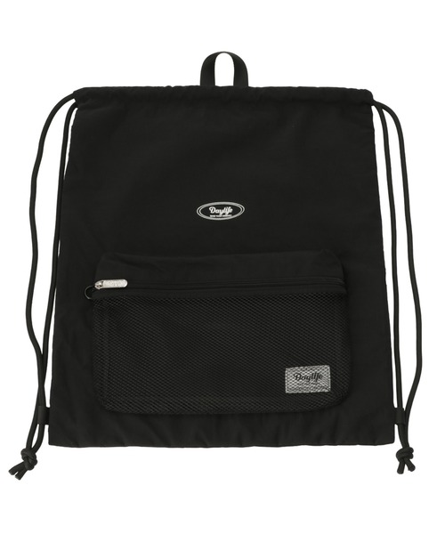 DAYLIFE(デイライフ)の「【DAYLIFE/デイライフ】 MESH POCKET NAPSAC(バックパック/リュック・レディース・ブラック/ベージュ/パープル/ピンク・FREE)」の7枚目の写真