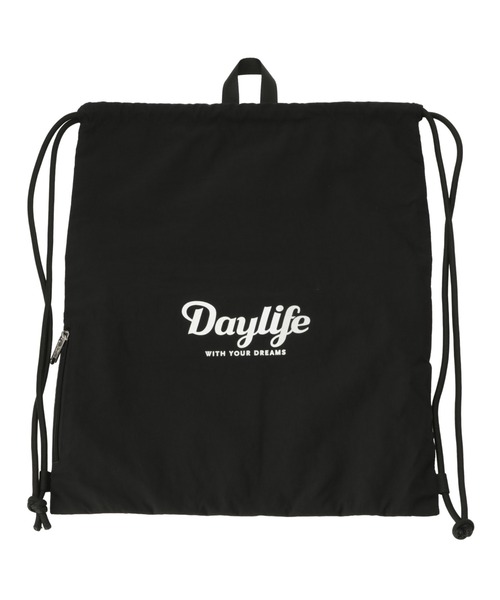 DAYLIFE(デイライフ)の「【DAYLIFE/デイライフ】 MESH POCKET NAPSAC(バックパック/リュック・レディース・ブラック/ベージュ/パープル/ピンク・FREE)」の8枚目の写真