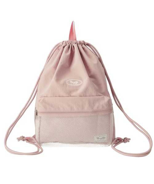 DAYLIFE(デイライフ)の「【DAYLIFE/デイライフ】 MESH POCKET NAPSAC(バックパック/リュック・レディース・ブラック/ベージュ/パープル/ピンク・FREE)」の21枚目の写真