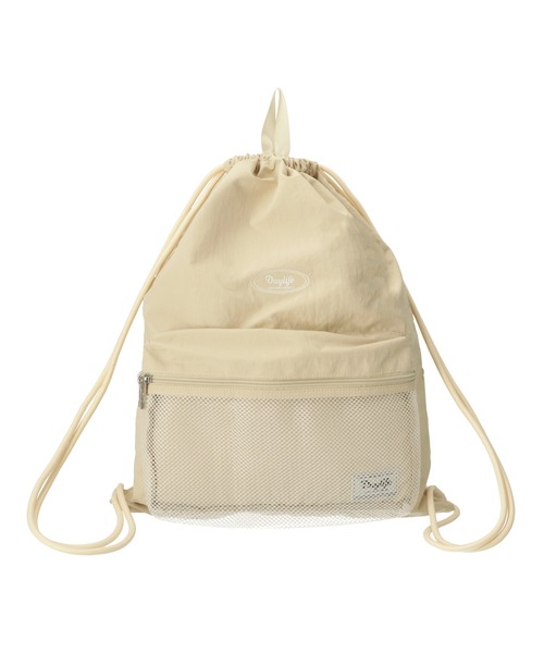 DAYLIFE(デイライフ)の「【DAYLIFE/デイライフ】 MESH POCKET NAPSAC(バックパック/リュック・レディース・ブラック/ベージュ/パープル/ピンク・FREE)」の20枚目の写真