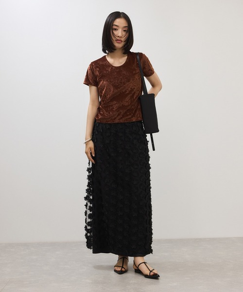ADAM ET ROPE'（アダムエロペ）の「トライアングルミニショルダーバッグ/撥水（ショルダーバッグ・レディース・ブラック/ベージュ・FREE）」の11枚目の写真
