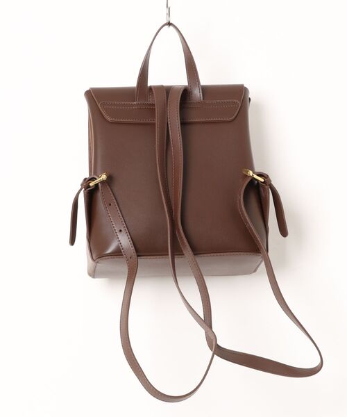 NiiNa(ニーナ)の「【 NiiNa / ニーナ 】高品質牛革クラシック2WAYバックパック(バックパック/リュック・レディース・ホワイト/ブラウン・FREE)」の19枚目の写真
