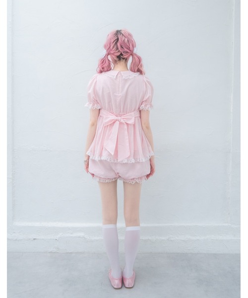 Fiorforte(フィオルフォルテ)の「baby dress setup(ワンピース・レディース・ピンク/ホワイト・FREE)」の13枚目の写真