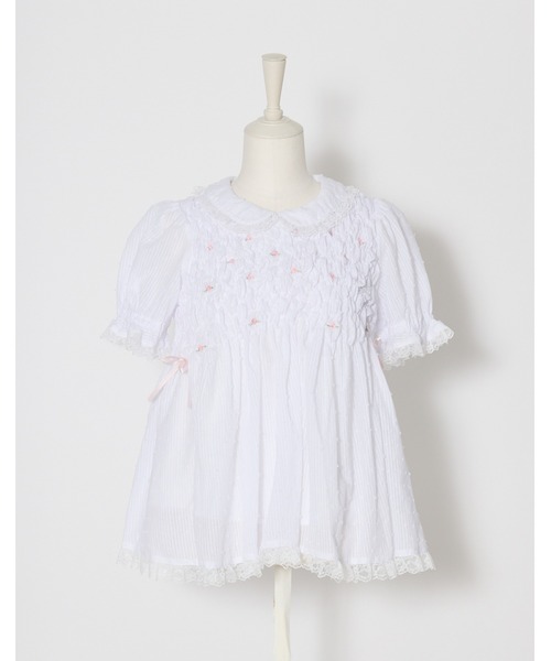 Fiorforte(フィオルフォルテ)の「baby dress setup(ワンピース・レディース・ピンク/ホワイト・FREE)」の17枚目の写真