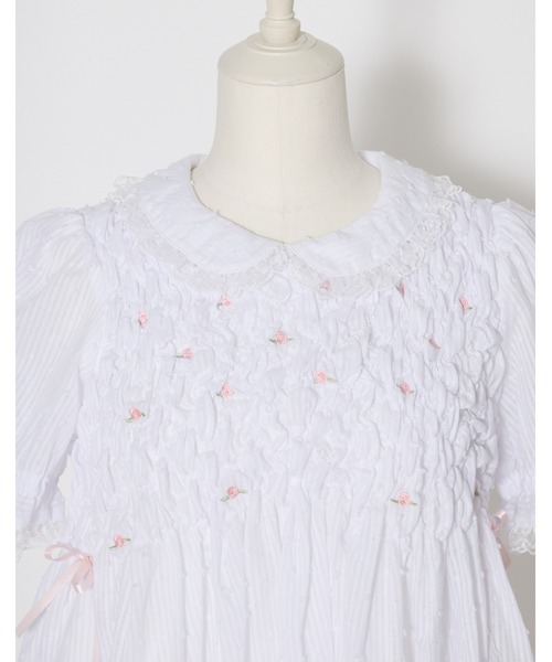 Fiorforte(フィオルフォルテ)の「baby dress setup(ワンピース・レディース・ピンク/ホワイト・FREE)」の20枚目の写真