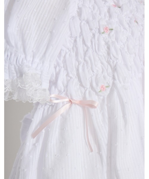 Fiorforte(フィオルフォルテ)の「baby dress setup(ワンピース・レディース・ピンク/ホワイト・FREE)」の22枚目の写真