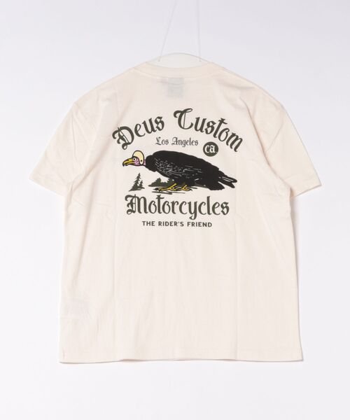 DEUS EX MACHINA(デウスエクスマキナ)の「BEEP-BEEP TEE(Tシャツ/カットソー・メンズ・ホワイト・L/M)」の3枚目の写真