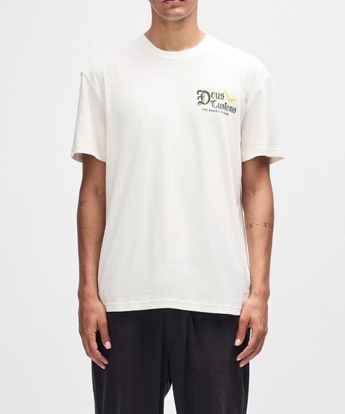 DEUS EX MACHINA(デウスエクスマキナ)の「BEEP-BEEP TEE(Tシャツ/カットソー・メンズ・ホワイト・L/M)」の10枚目の写真