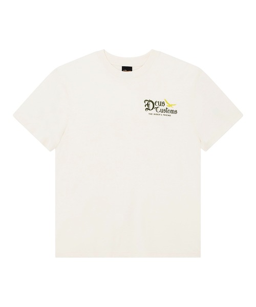 DEUS EX MACHINA(デウスエクスマキナ)の「BEEP-BEEP TEE(Tシャツ/カットソー・メンズ・ホワイト・L/M)」の7枚目の写真