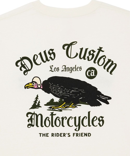 DEUS EX MACHINA(デウスエクスマキナ)の「BEEP-BEEP TEE(Tシャツ/カットソー・メンズ・ホワイト・L/M)」の2枚目の写真