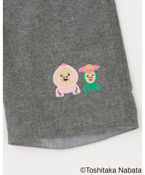 kladskap(クレードスコープ)の「【こびとづかん】5分丈パンツ(その他パンツ・キッズ・マスタード/チャコール・100cm/130cm/110cm/120cm/90cm)」の8枚目の写真