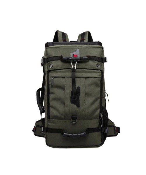 BACKYARD FAMILY(バックヤードファミリー)の「バックパック40L bcbag06(バックパック/リュック・メンズ・ブラック/グリーン・FREE)」の2枚目の写真