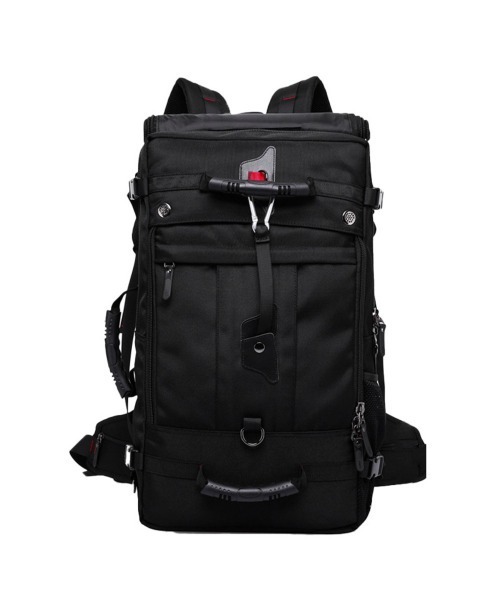 BACKYARD FAMILY(バックヤードファミリー)の「バックパック40L bcbag06(バックパック/リュック・メンズ・ブラック/グリーン・FREE)」の1枚目の写真