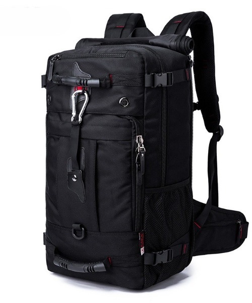 BACKYARD FAMILY(バックヤードファミリー)の「バックパック40L bcbag06(バックパック/リュック・メンズ・ブラック/グリーン・FREE)」の7枚目の写真