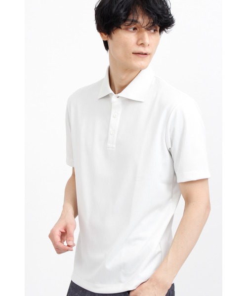 TORNADO MART(トルネードマート)の「DRYブライトウィローポロシャツ(Tシャツ/カットソー・メンズ・ブラック/ライトグレー/ブルー系その他・M/L/LL)」の2枚目の写真