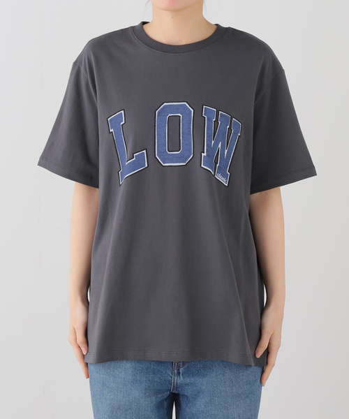 LOW CLASSIC(ロウ クラシック)の「【WEB+一部店舗限定】LOW CLASSIC Lc / ロウ クラシック エルシー LOW T-SHIRT(Tシャツ/カットソー・レディース・チャコールグレー/ブラック系その他・SMALL)」の10枚目の写真
