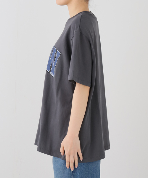 LOW CLASSIC(ロウ クラシック)の「【WEB+一部店舗限定】LOW CLASSIC Lc / ロウ クラシック エルシー LOW T-SHIRT(Tシャツ/カットソー・レディース・チャコールグレー/ブラック系その他・SMALL)」の11枚目の写真