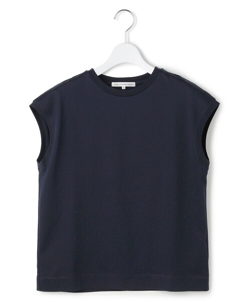 23区 S(ニジュウサンクチイサイサイズ)の「シルキータッチ フレンチスリーブ Tシャツ(Tシャツ/カットソー・レディース・ホワイト系/ピンク系/ベージュ系・32)」の19枚目の写真