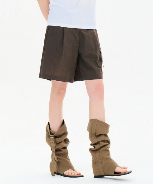 CHASECULT（チェイスカルト）の「女性5部キュロットパンツ-FCRG2574E08（その他パンツ・レディース・ブラウン・70/76/67）」の3枚目の写真