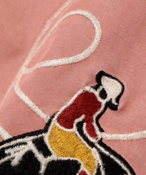 REMI RELIEF(レミレリーフ)の「【イベント限定】【別注】REMI RELIEF / Souvenir Jacket Western(スカジャン・メンズ・ピンク・XX-LARGE/X-LARGE/LARGE/MEDIUM/SMALL)」の6枚目の写真