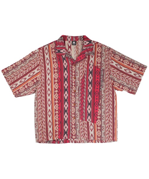 ONEXONE(ワンフォーワン)の「【ONEXONE/ワンフォーワン】LEWIS BASHMENT SHIRT(シャツ/ブラウス・メンズ・レッド・MEDIUM/LARGE)」の2枚目の写真