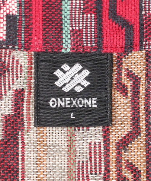 ONEXONE(ワンフォーワン)の「【ONEXONE/ワンフォーワン】LEWIS BASHMENT SHIRT(シャツ/ブラウス・メンズ・レッド・MEDIUM/LARGE)」の4枚目の写真