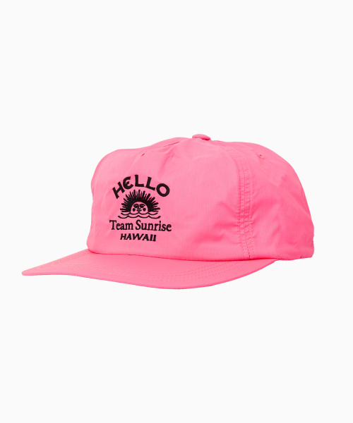 HELLO SUNRISE(ハローサンライズ)の「HAWAII Arch Logo RX Fit 5P Cap_Pink(キャップ・レディース・PINK・OS)」の2枚目の写真