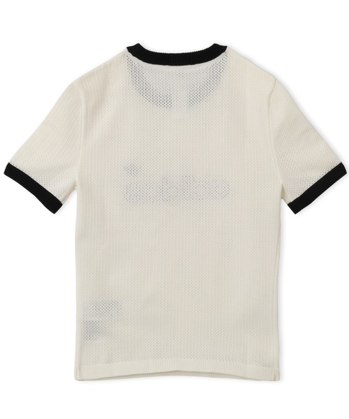 adidas（アディダス）の「adidas MESH CALI TEE / アディダス メッシュ カリ Tシャツ（Tシャツ/カットソー・レディース・ホワイト・L/M/S）」の8枚目の写真