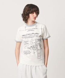 6(ROKU)＞パイル ボーダー ロングスリーブ Tシャツ（Tシャツ