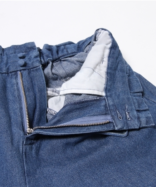 one after another NICE CLAUP（ワンアフターアナザーナイスクラップ）の「【ナイスクラップ】センタープレスベルト付きパンツ（その他パンツ・レディース・ベージュ/ネイビー/ブルー・FREE）」の11枚目の写真