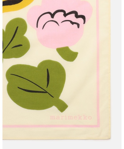 marimekko（マリメッコ）の「Pesofati Kukasta Kukkaan / scarf（ストール/ショール・レディース・クリーム・FREE）」の6枚目の写真