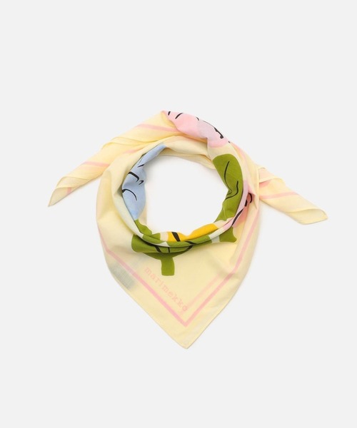 marimekko（マリメッコ）の「Pesofati Kukasta Kukkaan / scarf（ストール/ショール・レディース・クリーム・FREE）」の2枚目の写真