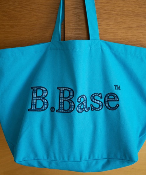 BROKEN BASE(ブロークンベース)の「B.Base patchwork tote bag / B.Base パッチワークトートバッグ(トートバッグ・メンズ・アイボリー/ブルー/ブラック/ネイビー/ブラウン・フリー)」の19枚目の写真