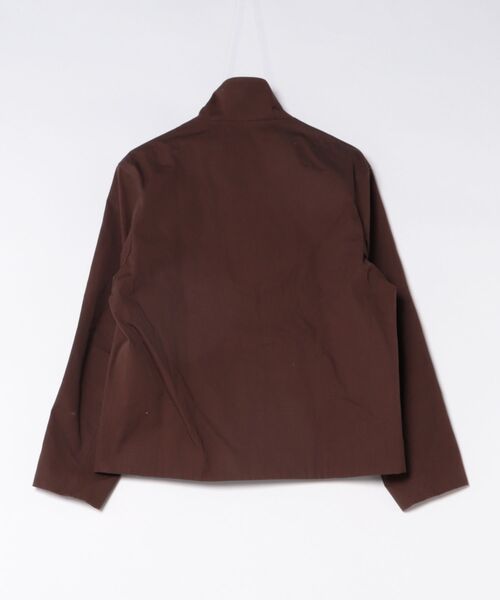 ADAM ET ROPE'(アダムエロペ)の「COATING PRINT TRACK JACKET(その他アウター・メンズ・ダークブラウン・L/M)」の2枚目の写真