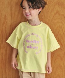 apres les cours | 【リンク】アソートロゴゆったり半袖Tシャツ(Tシャツ/カットソー)