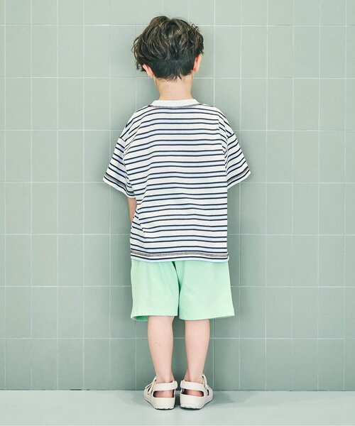 apres les cours(アプレレクール)の「【リンク】アソートロゴゆったり半袖Tシャツ(Tシャツ/カットソー・キッズ・レッド/ネイビー/ピンク/その他2/アイボリー/ライム・80/100/90/130/120/110)」の13枚目の写真